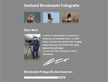 Tablet Screenshot of brodowski-fotografie.de